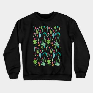 Summer nature leaves Crewneck Sweatshirt